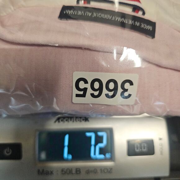 Tommy Hilfiger Powder Pink linen Blend Sports Coat Jacket Men's Size 46 R 3665 - Picture 8 of 8